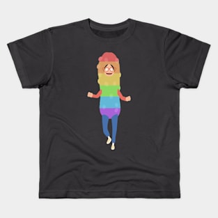 Rainbow Pickle Linda Kids T-Shirt